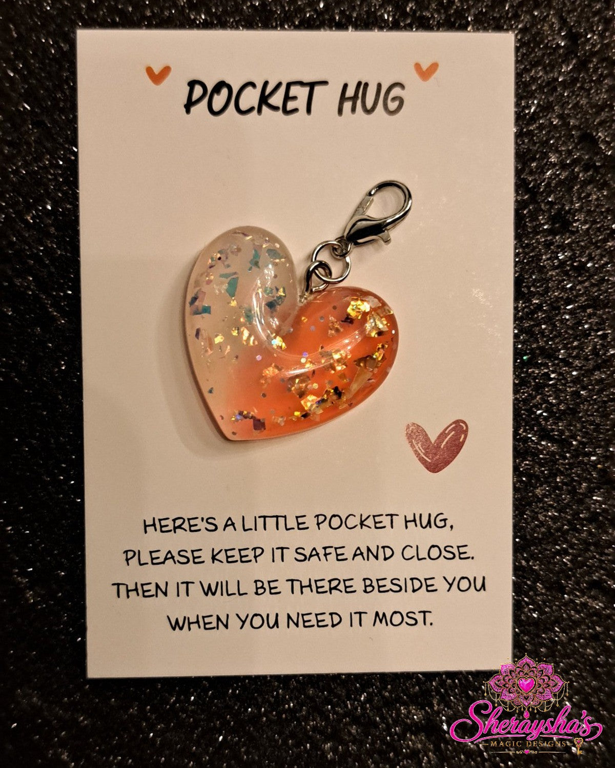 Pocket Hug – Rood/Wit